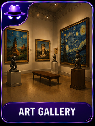 Art Gallery location card