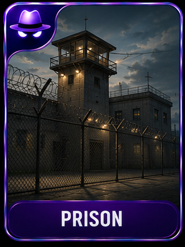 Prison location card