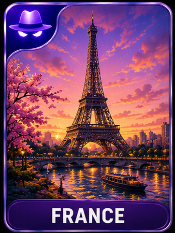 France location card