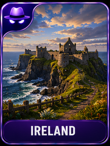 Ireland location card
