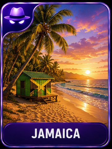 Jamaica location card