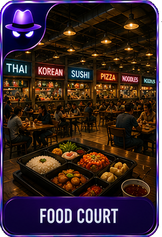 Food Court location card
